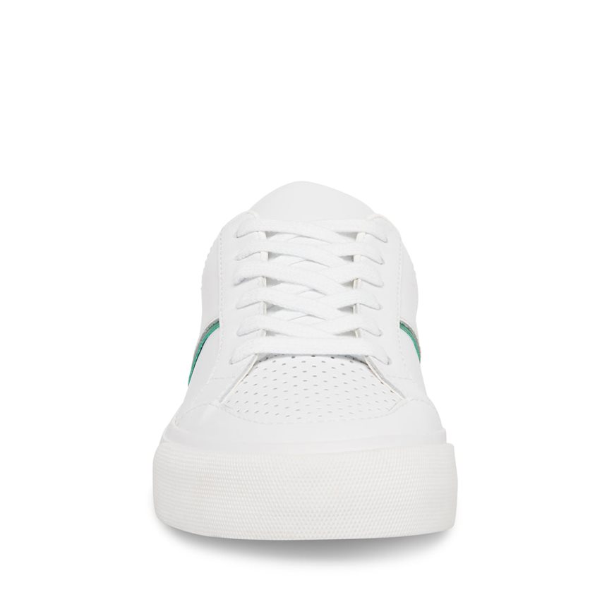 White Steve Madden Bryant Women's Sneakers | PH 5390FLW